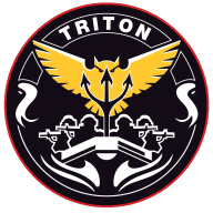 Емблема Підрозділ «TRITON» спецпідрозділу «Тимура» ГУР