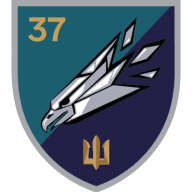 Емблема Батальйон безпілотних систем «Mad Hawks» 37 ОБрМП