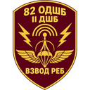 Емблема Взвод РЕБ 2 ДШБ 82 ОДШБр