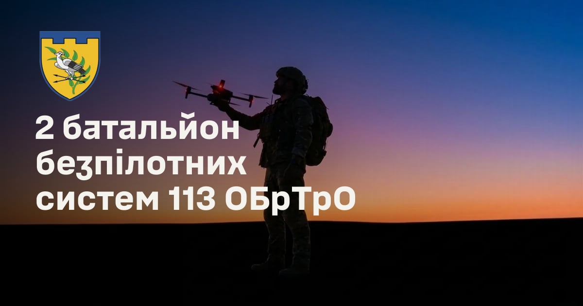 2 батальйон безпілотних систем 113 ОБрТрО