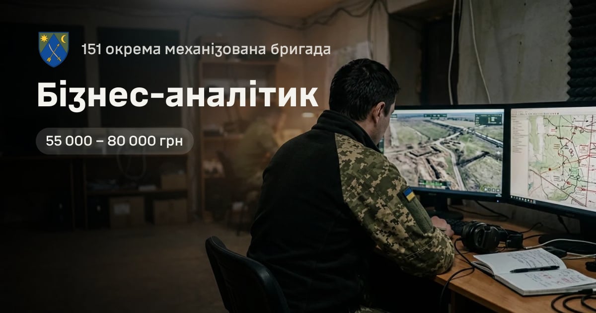 Бізнес-аналітик — 151 окрема механізована бригада