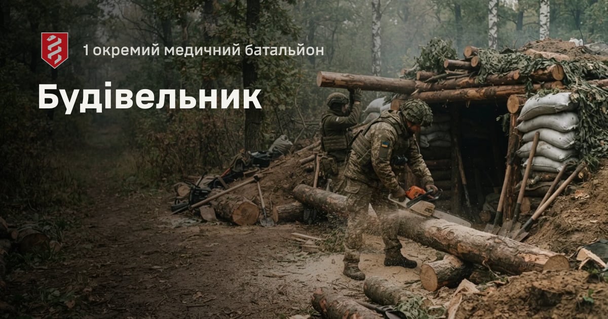 Будівельник — 1 окремий медичний батальйон