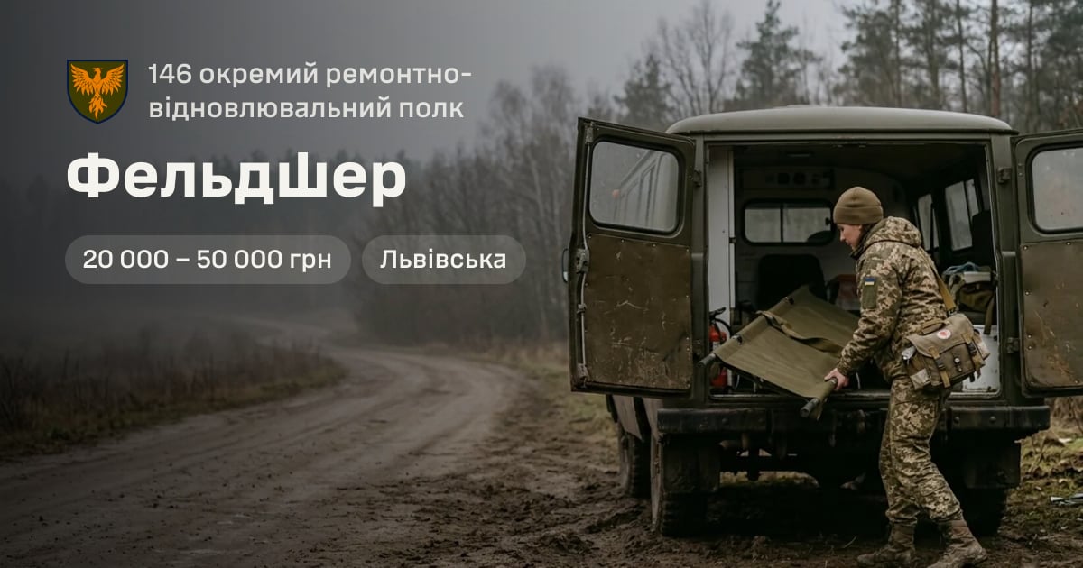 Фельдшер — 146 окремий ремонтно-відновлювальний полк