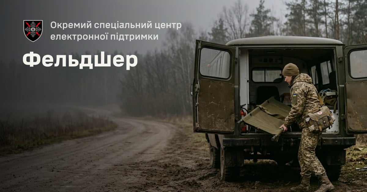 Фельдшер — Окремий спеціальний центр електронної підтримки