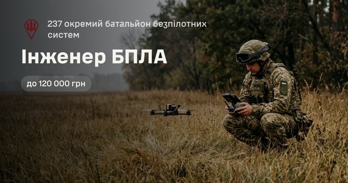 Інженер БПЛА — 237 окремий батальйон безпілотних систем