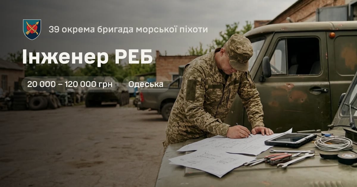 Інженер РЕБ — 39 окрема бригада морської піхоти