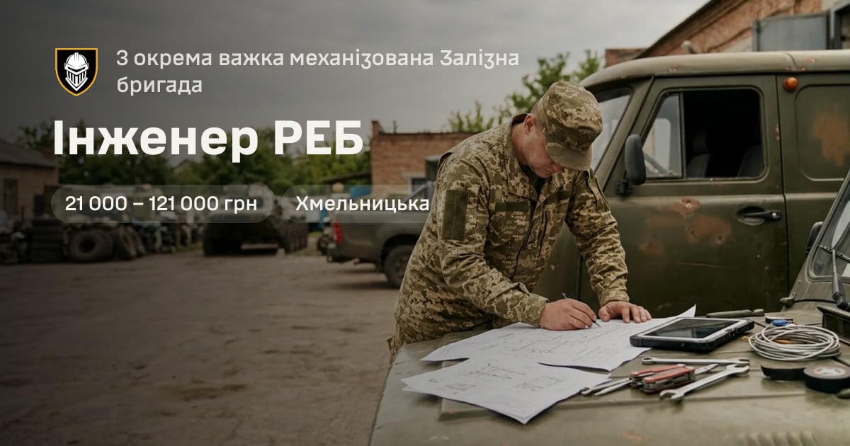 Інженер РЕБ — 3 окрема важка механізована Залізна бригада