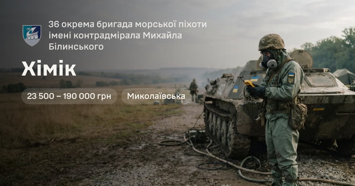 Хімік — 36 окрема бригада морської піхоти імені контрадмірала Михайла Білинського