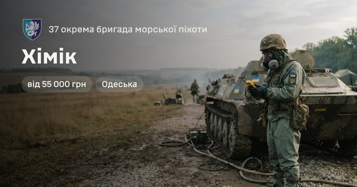 Хімік — 37 окрема бригада морської піхоти