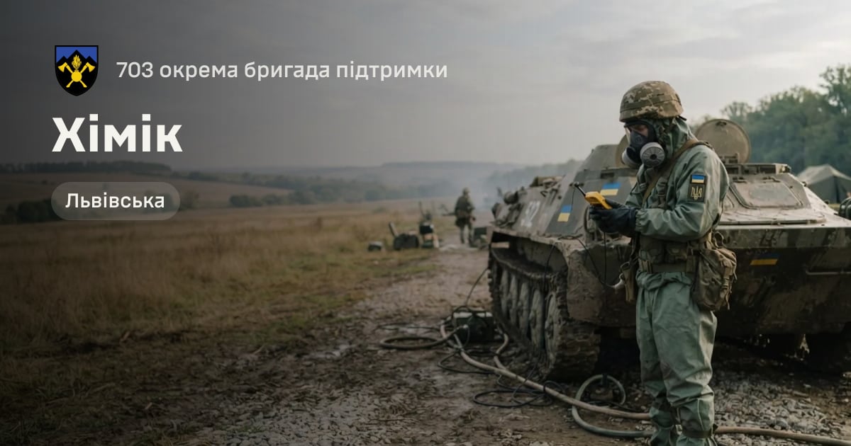 Хімік — 703 окрема бригада підтримки