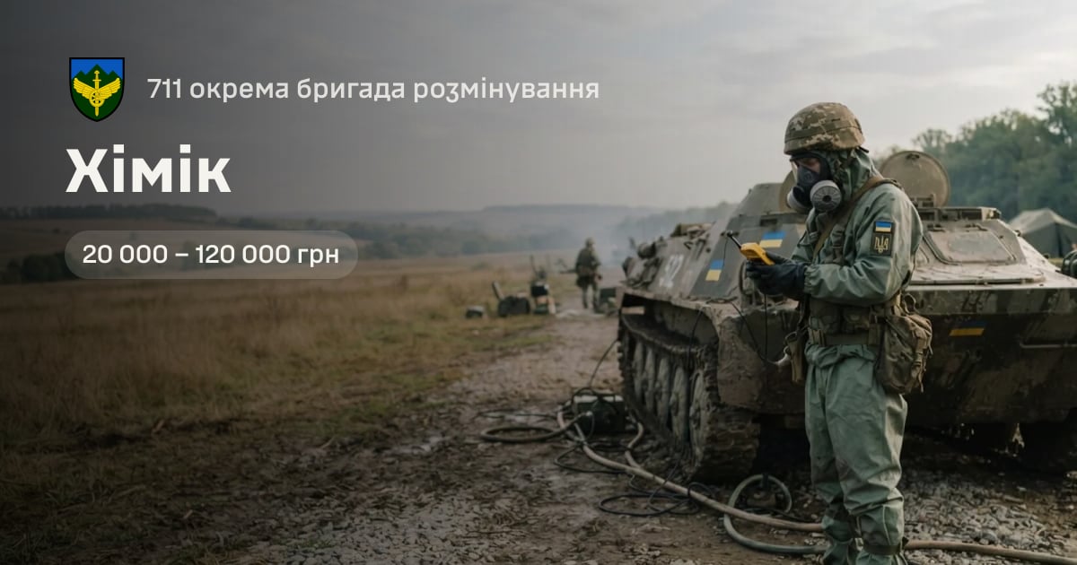 Хімік — 711 окрема бригада розмінування