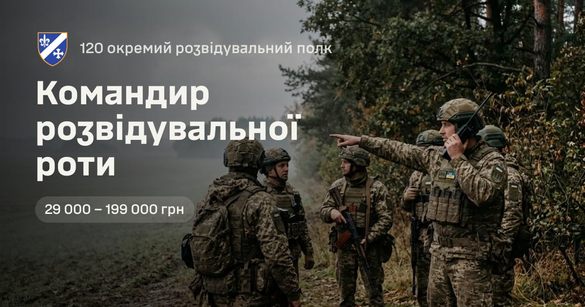 Командир розвідувальної роти — 120 окремий розвідувальний полк