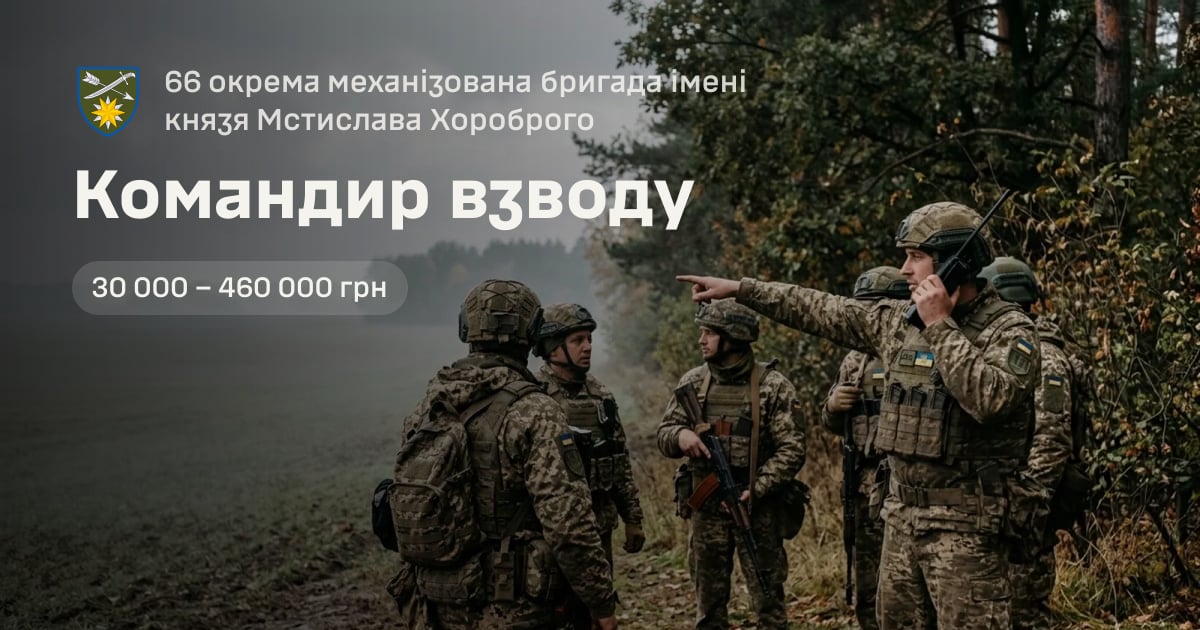 Командир взводу — 66 окрема механізована бригада імені князя Мстислава Хороброго