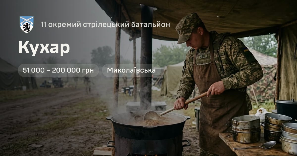 Кухар — 11 окремий стрілецький батальйон