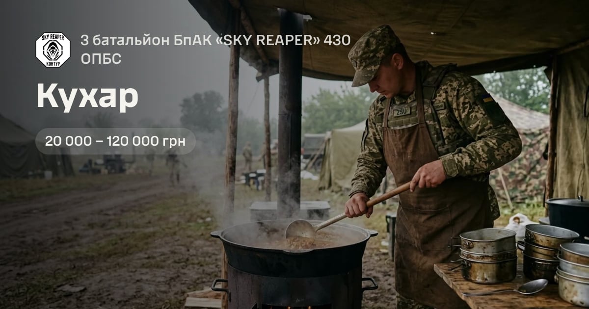 Кухар — 3 батальйон БпАК «SKY REAPER» 430 ОПБС