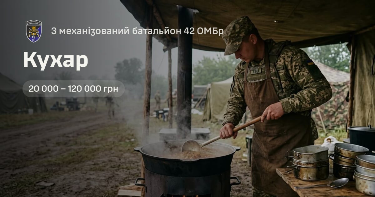 Кухар — 3 механізований батальйон 42 ОМБр
