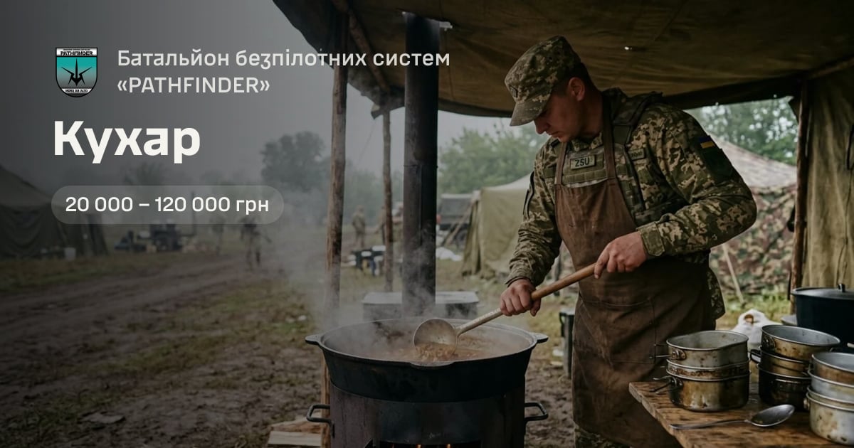 Кухар — Батальйон безпілотних систем «PATHFINDER»