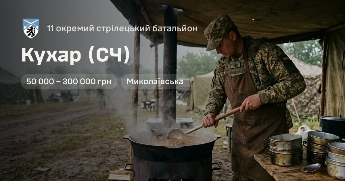 Кухар (СЧ) — 11 окремий стрілецький батальйон
