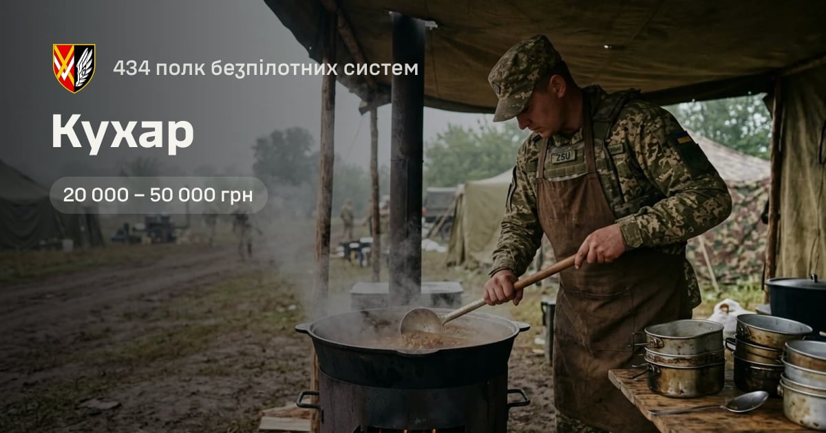 Кухар — 434 полк безпілотних систем