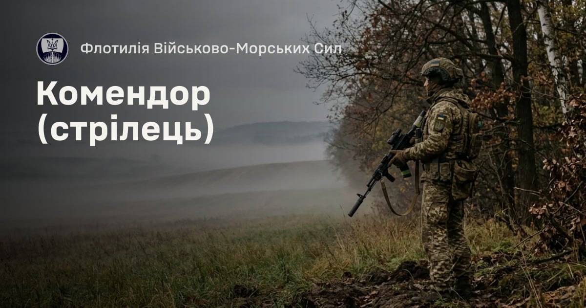 Комендор (стрілець) — Флотилія Військово-Морських Сил
