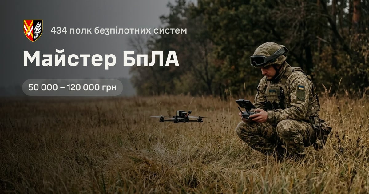 Майстер БпЛА — 434 полк безпілотних систем