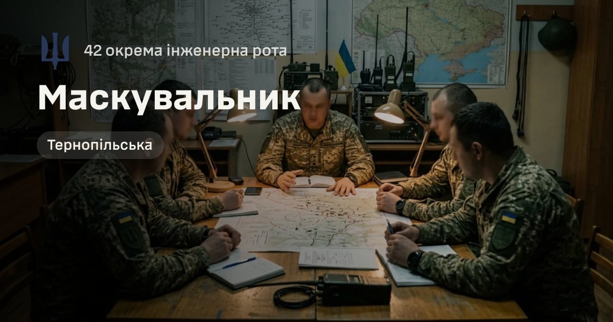 Маскувальник — 42 окрема інженерна рота