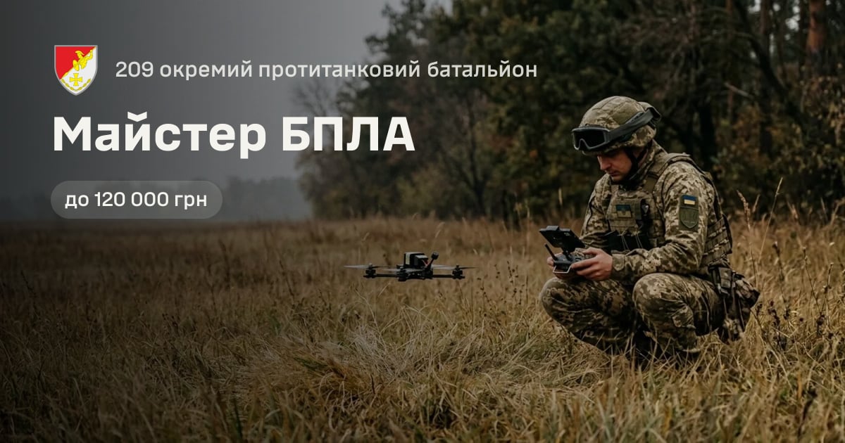 Майстер БПЛА — 209 окремий протитанковий батальйон