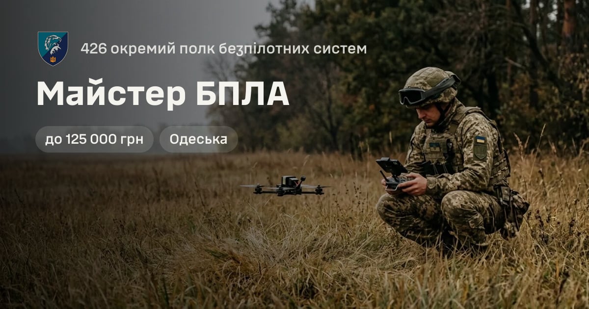 Майстер БПЛА — 426 окремий полк безпілотних систем