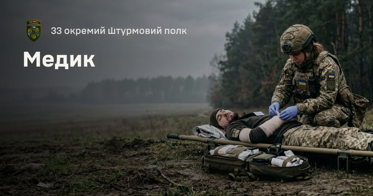 Медик — 33 окремий штурмовий полк