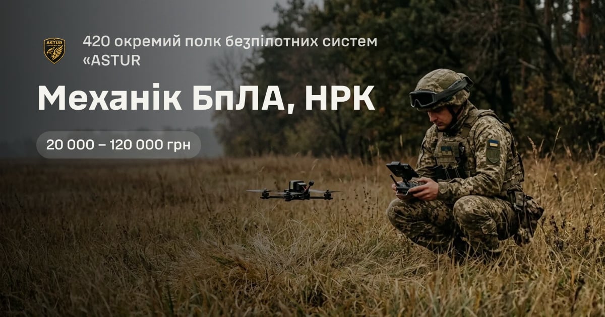 Механік БпЛА, НРК — 420 окремий полк безпілотних систем «ASTUR