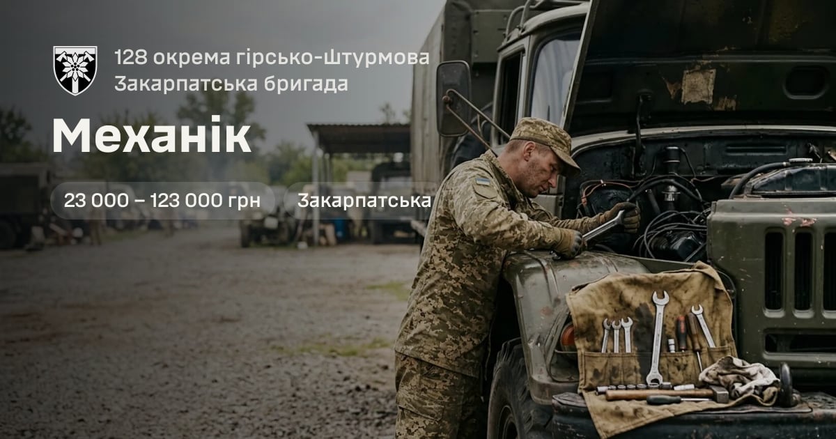 Механік — 128 окрема гірсько-штурмова Закарпатська бригада