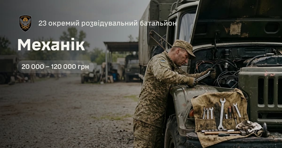 Механік — 23 окремий розвідувальний батальйон