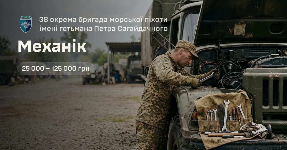 Механік — 38 окрема бригада морської піхоти імені гетьмана Петра Сагайдачного