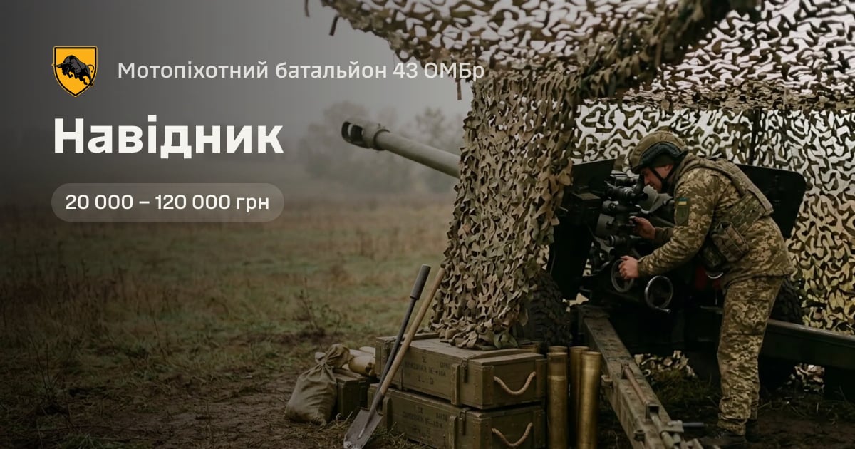 Навідник — Мотопіхотний батальйон 43 ОМБр