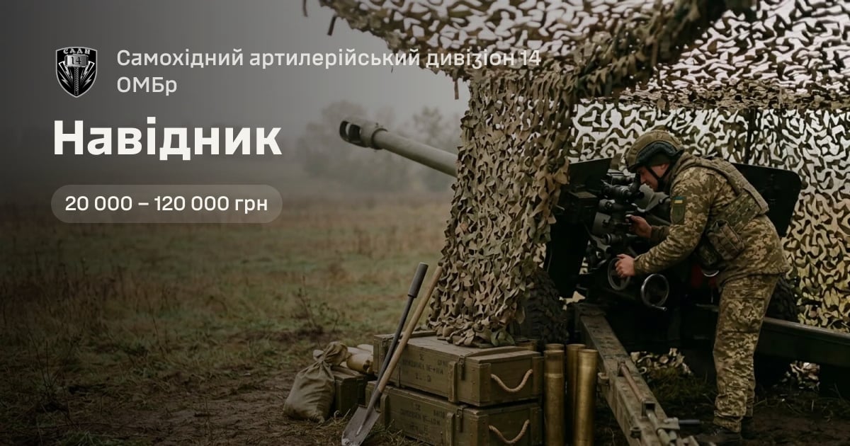 Навідник — Самохідний артилерійський дивізіон 14 ОМБр