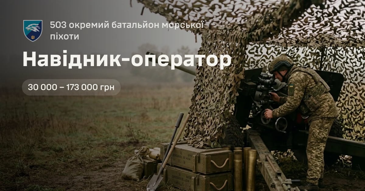 Навідник-оператор — 503 окремий батальйон морської піхоти
