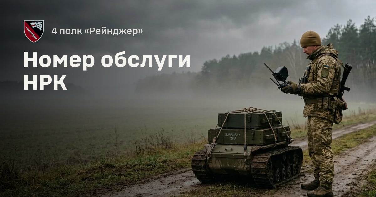 Номер обслуги НРК — 4 полк «Рейнджер»