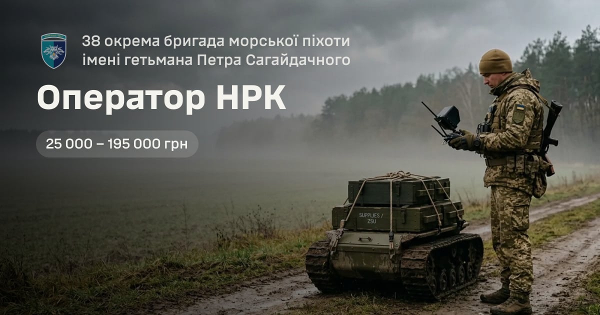 Оператор НРК — 38 окрема бригада морської піхоти імені гетьмана Петра Сагайдачного