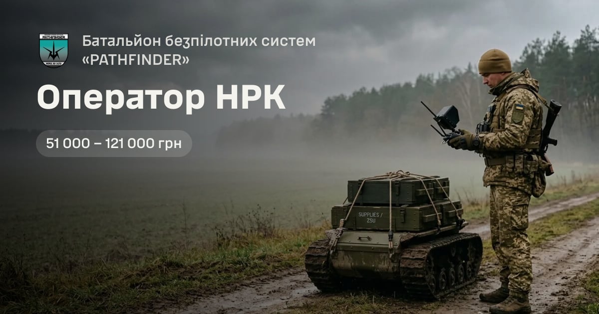 Оператор НРК — Батальйон безпілотних систем «PATHFINDER»