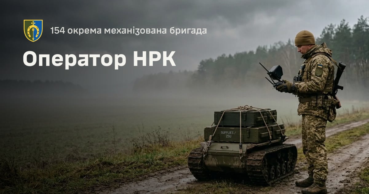 Оператор НРК — 154 окрема механізована бригада