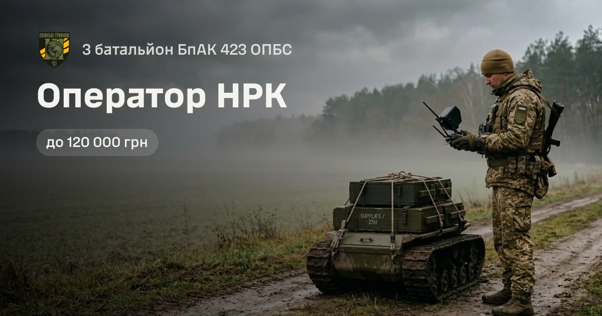 Оператор НРК — 3 батальйон БпАК 423 ОПБС