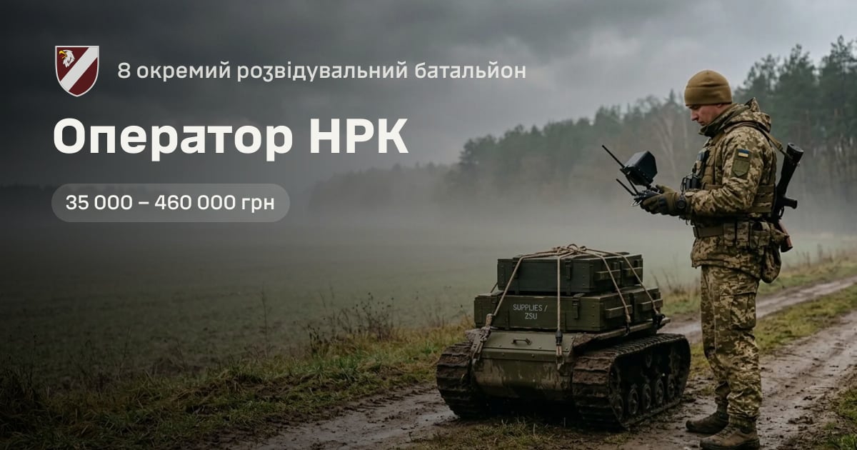 Оператор НРК — 8 окремий розвідувальний батальйон