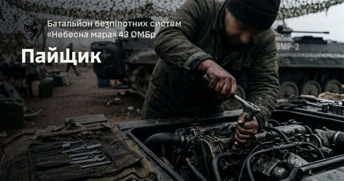 Пайщик — Батальйон безпілотних систем «Небесна мара» 43 ОМБр