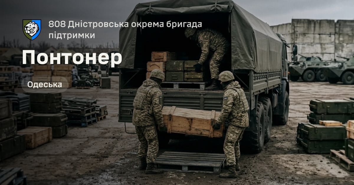 Понтонер — 808 Дністровська окрема бригада підтримки