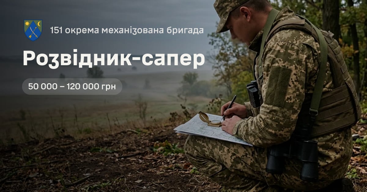 Розвідник-сапер — 151 окрема механізована бригада