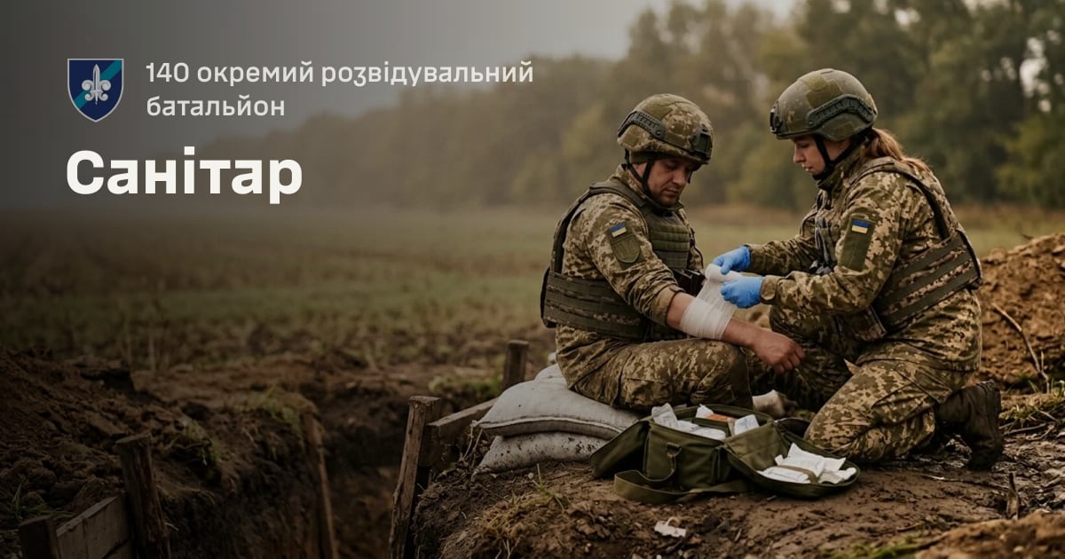 Санітар — 140 окремий розвідувальний батальйон
