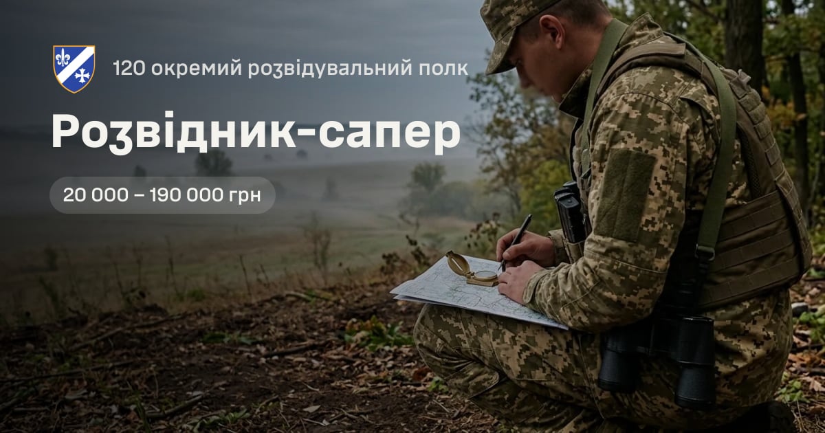 Розвідник-сапер — 120 окремий розвідувальний полк