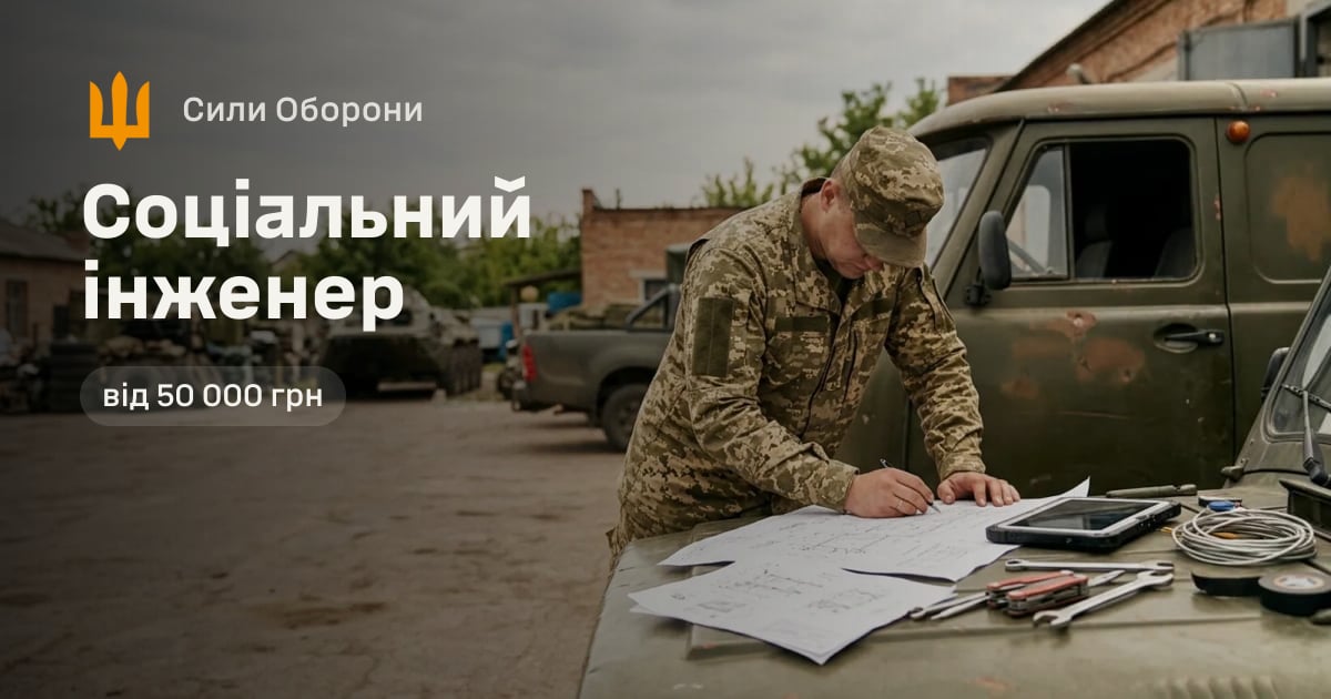 Соціальний інженер — Сили Оборони
