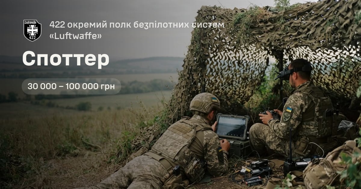Споттер — 422 окремий полк безпілотних систем «Luftwaffe»