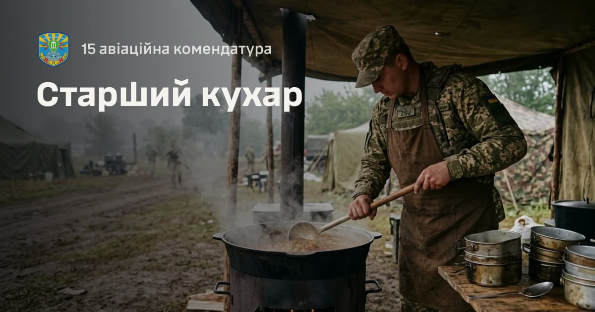 Старший кухар — 15 авіаційна комендатура